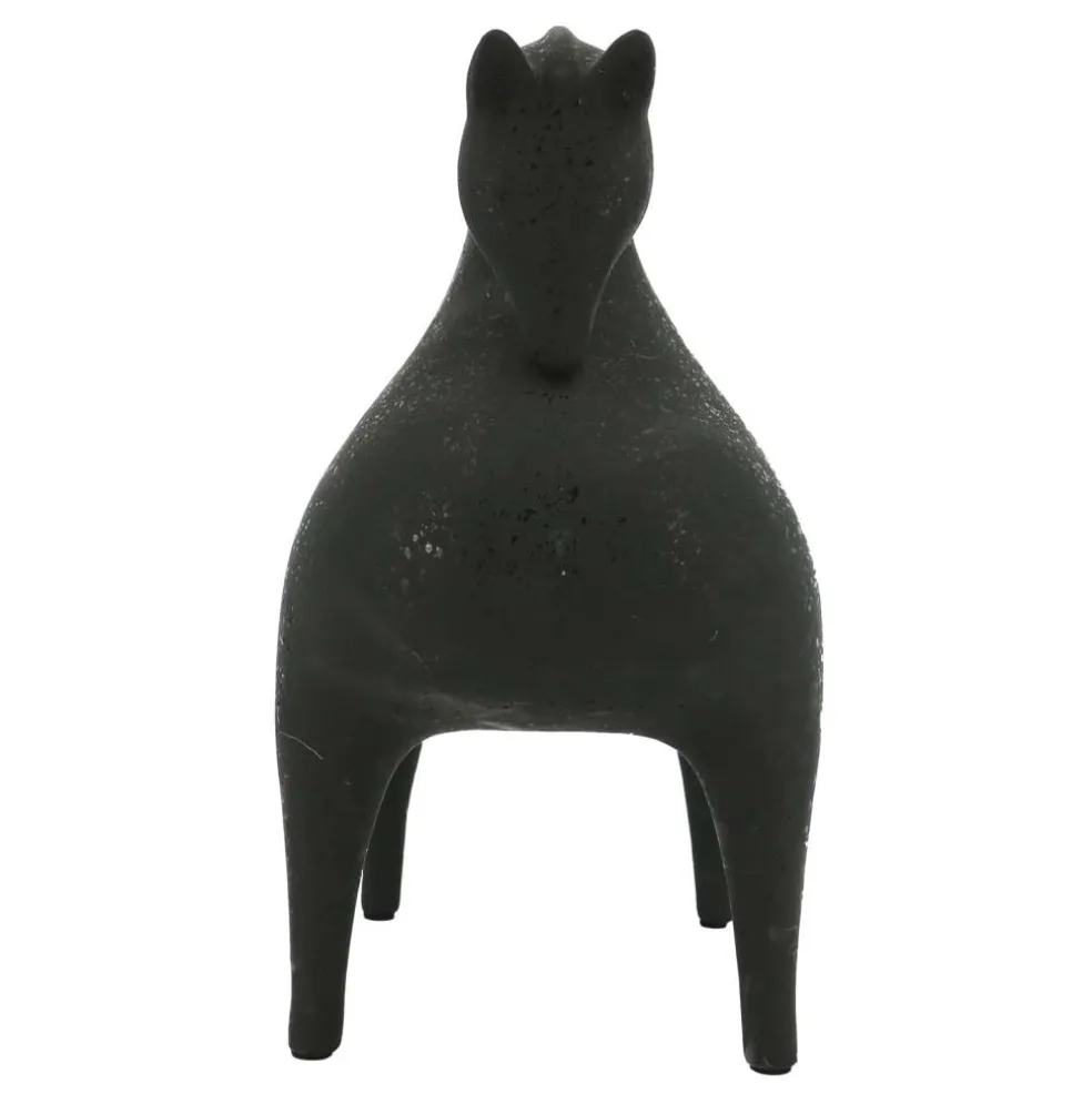 Jonathan Adler x Michaels 15.25" Black Weathered Horse Ceramic Tabletop Décor