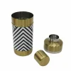 Jonathan Adler x Michaels 8.25" Black & White Cocktail Shaker