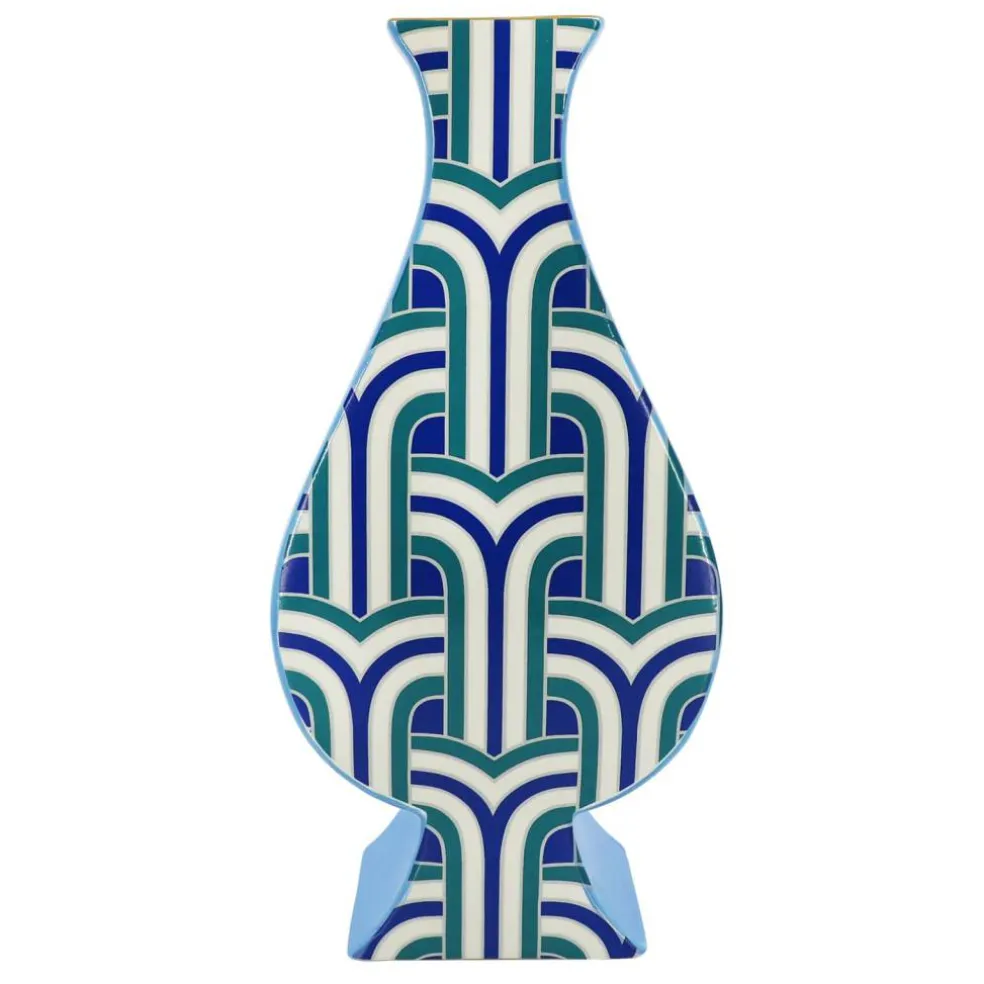 Jonathan Adler x Michaels 22" Blue & White Ceramic Vase