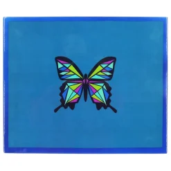 Jonathan Adler x Michaels 10.5" Blue Stained Glass Butterfly Tabletop Box