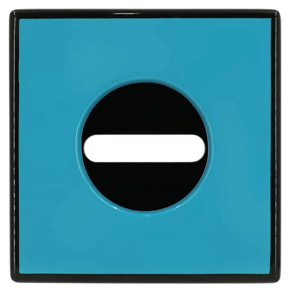 Jonathan Adler x Michaels 5" Blue & Black Tissue Box
