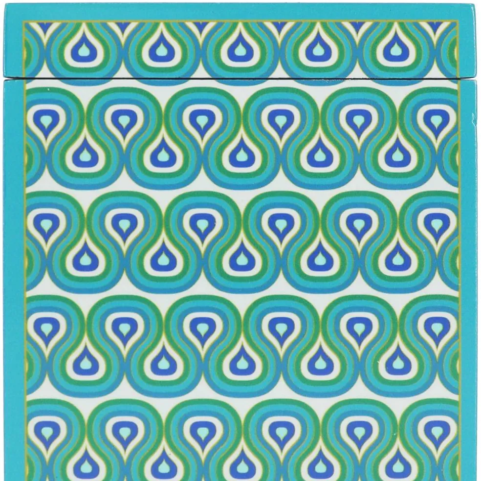 Jonathan Adler x Michaels 12" Blue Pattern Metal Plate