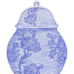 Jonathan Adler x Michaels 14.25" Blue Floral Urn Acrylic Tabletop Décor