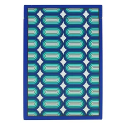 Jonathan Adler x Michaels 7" Blue Pop-Art Tabletop Box with Lid