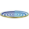Jonathan Adler x Michaels 8" Blue & Dark Blue Illusion Metal Plate