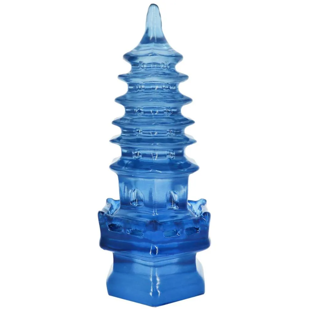 Jonathan Adler x Michaels 9.75" Blue Pagoda Tabletop Décor