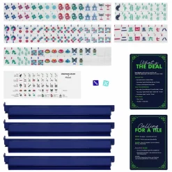 Jonathan Adler x Michaels Blue Mahjong Game Set