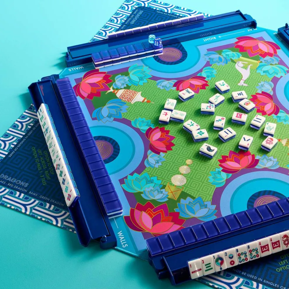 Jonathan Adler x Michaels Blue Mahjong Game Set