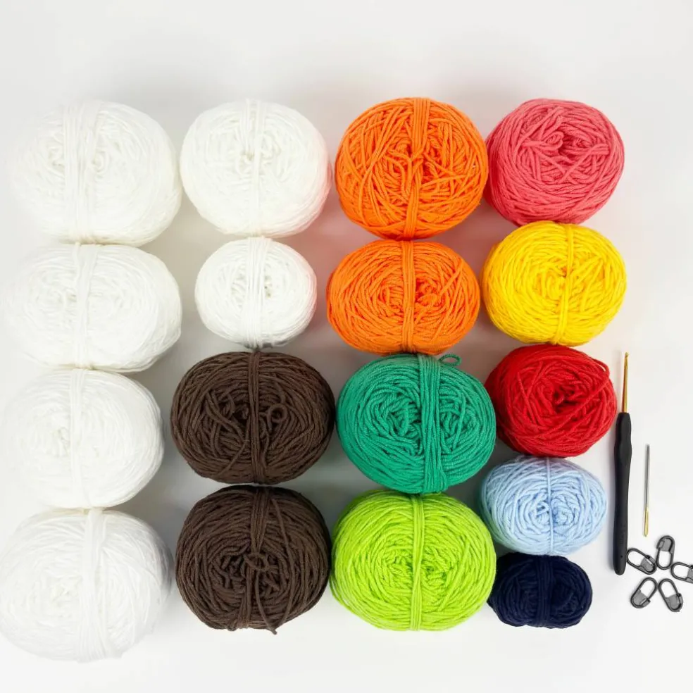 Jonathan Adler x Michaels Bright Diamonds Crochet Pillowcase Kit