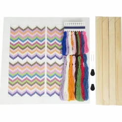 Jonathan Adler x Michaels Chevron Pattern Fibre Art Kit