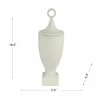 Jonathan Adler x Michaels 16.25" Circle Lattice DIY Ceramic Urn with Lid