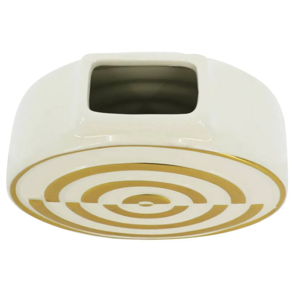 Jonathan Adler x Michaels 7" Circular Optical Illusion Ceramic Vase
