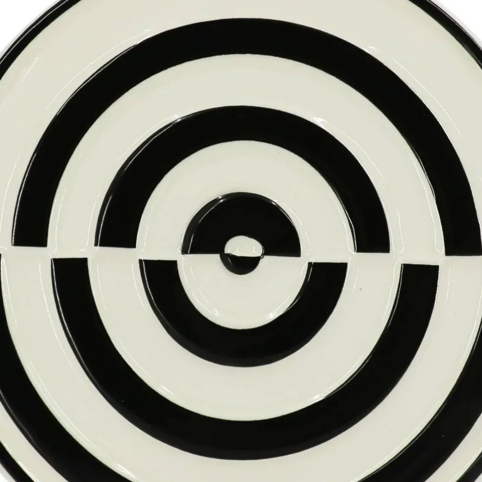 Jonathan Adler x Michaels 7" Circular Optical Illusion Ceramic Vase