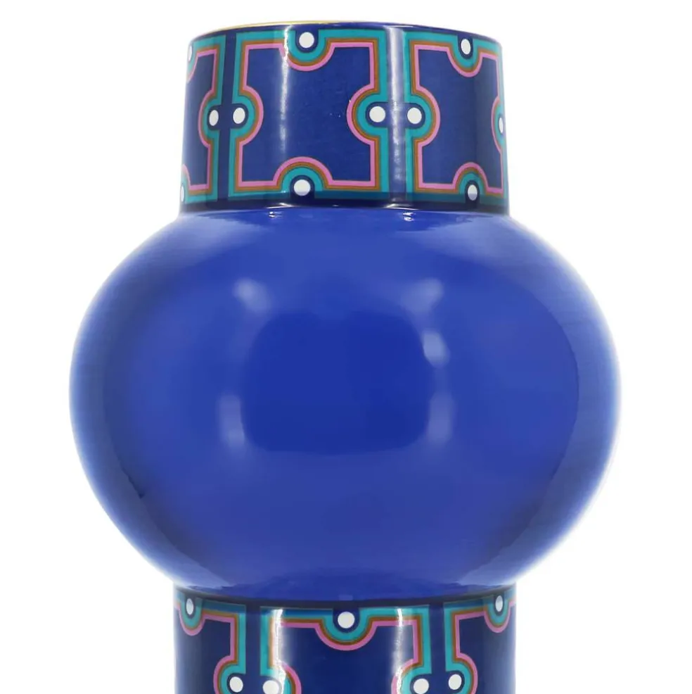 Jonathan Adler x Michaels 20" Dark Blue Ceramic Vase