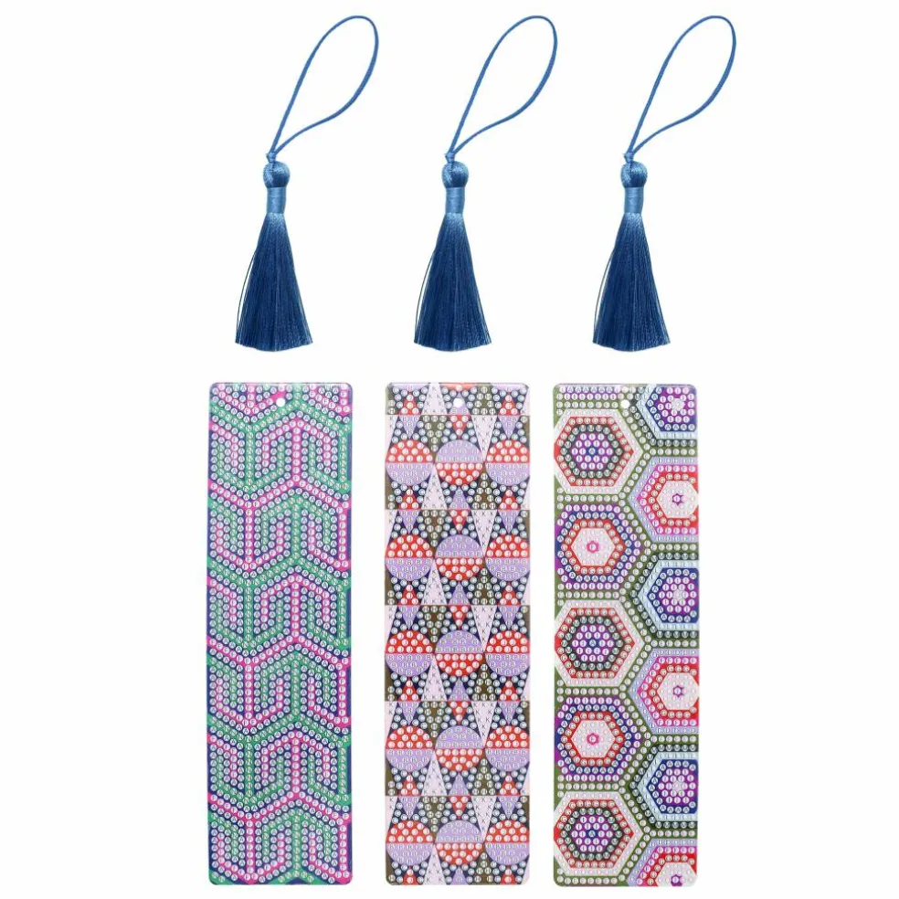 Jonathan Adler x Michaels Dark Print Diamond Art Bookmark Kit