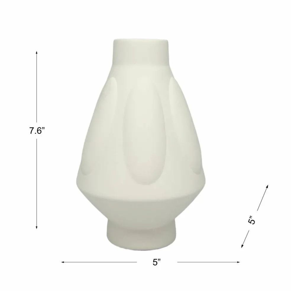 Jonathan Adler x Michaels 7.5" Dimensional Ovals DIY Ceramic Vase
