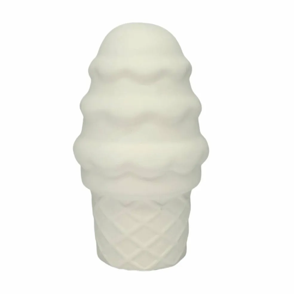 Jonathan Adler x Michaels 7.5" DIY Ceramic Ice Cream Cone Figurine