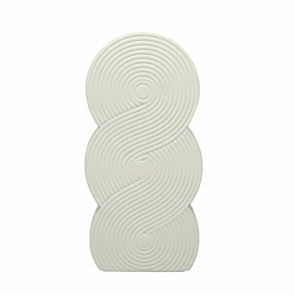 Jonathan Adler x Michaels 9" DIY Embossed Circles Ceramic Vase