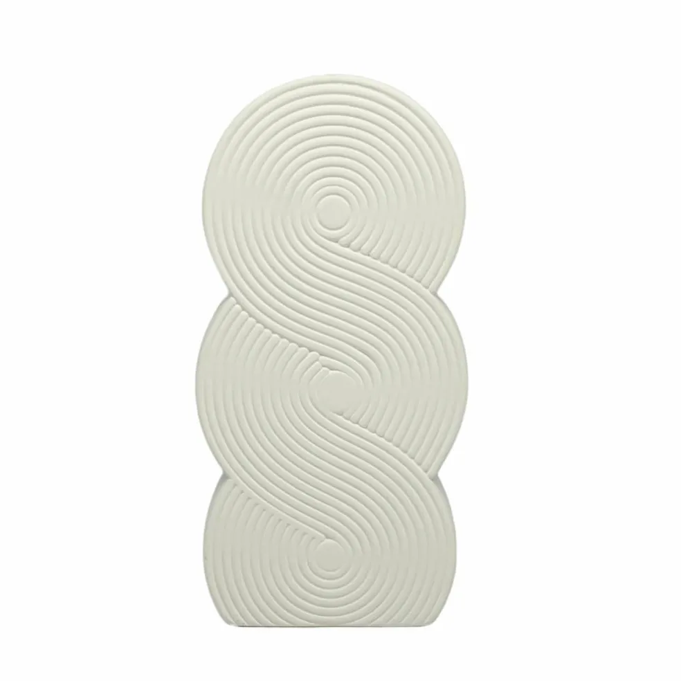 Jonathan Adler x Michaels 9" DIY Embossed Circles Ceramic Vase