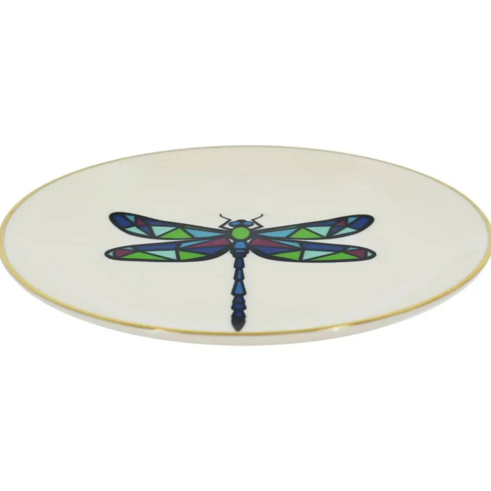 Jonathan Adler x Michaels 6" Dragonfly Ceramic Plate