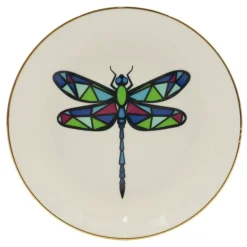 Jonathan Adler x Michaels 6" Dragonfly Ceramic Plate