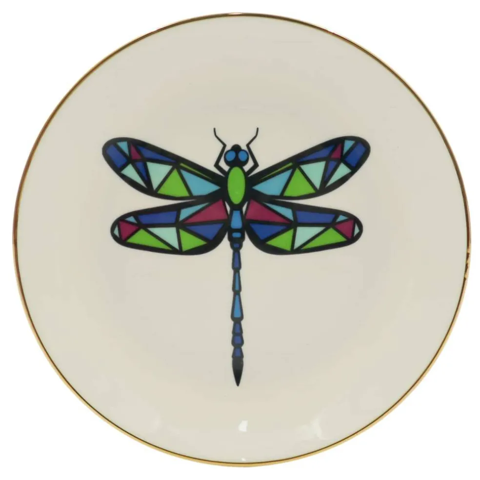 Jonathan Adler x Michaels 6" Dragonfly Ceramic Plate