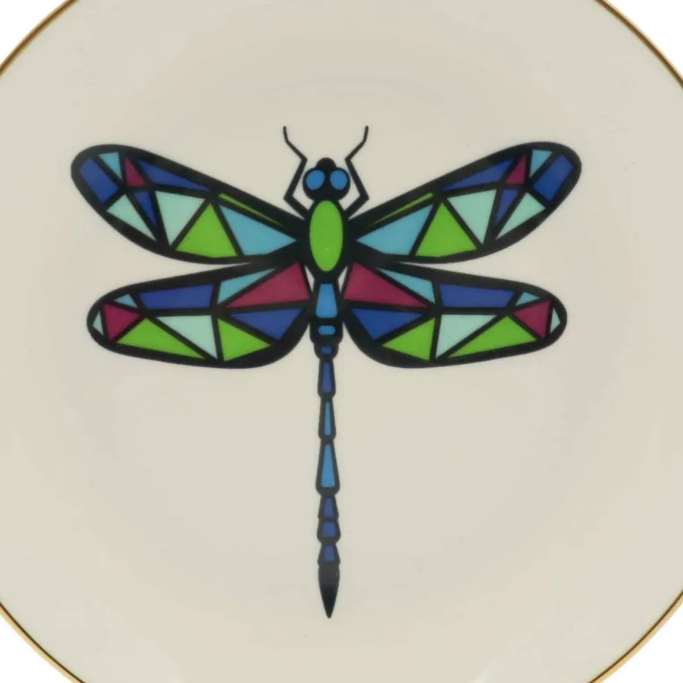 Jonathan Adler x Michaels 6" Dragonfly Ceramic Plate