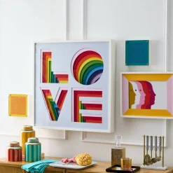 Jonathan Adler x Michaels 18.5" Faces Wall Art
