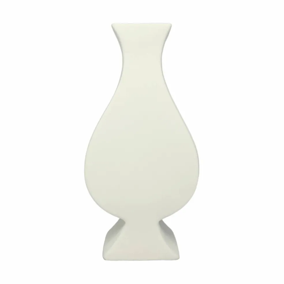 Jonathan Adler x Michaels 11.75" Flat DIY Ceramic Trumpet Vase