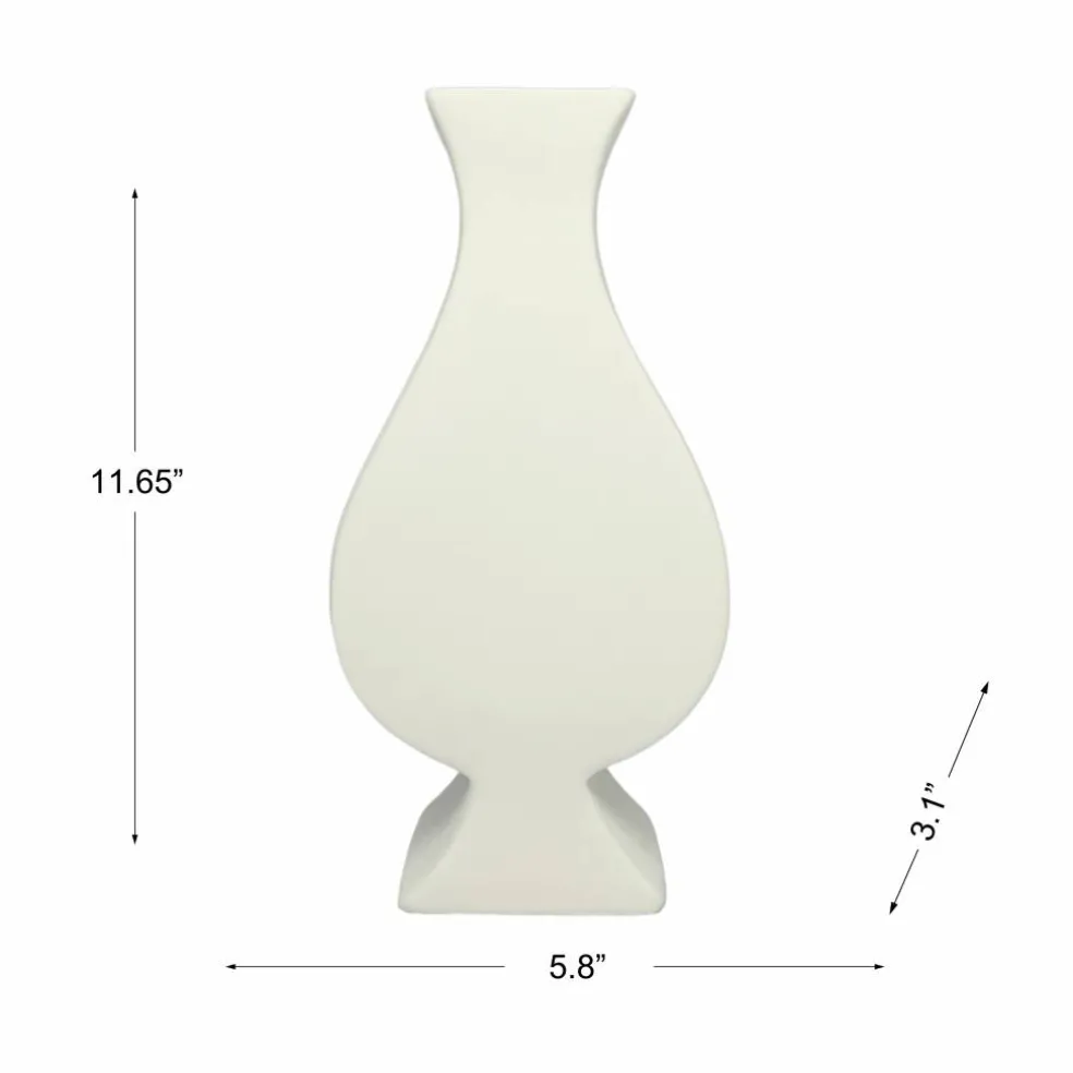 Jonathan Adler x Michaels 11.75" Flat DIY Ceramic Trumpet Vase