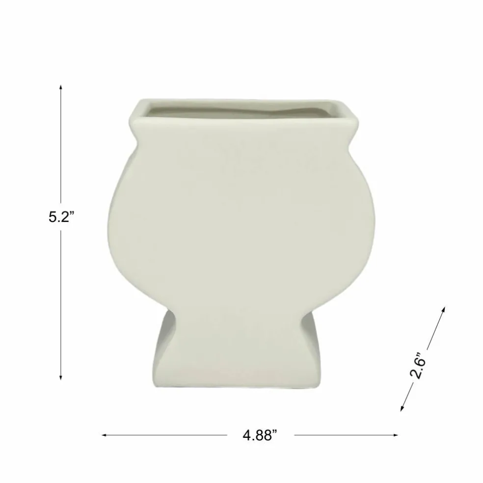 Jonathan Adler x Michaels 5.25" Flat DIY Ceramic Pedestal Vase