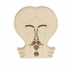 Jonathan Adler x Michaels 5.75" Free Love Hippie DIY LED Wood Décor