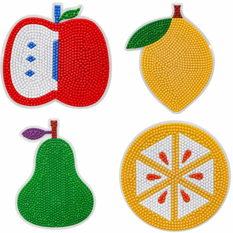 Jonathan Adler x Michaels Fruit Diamond Art Coaster Kit