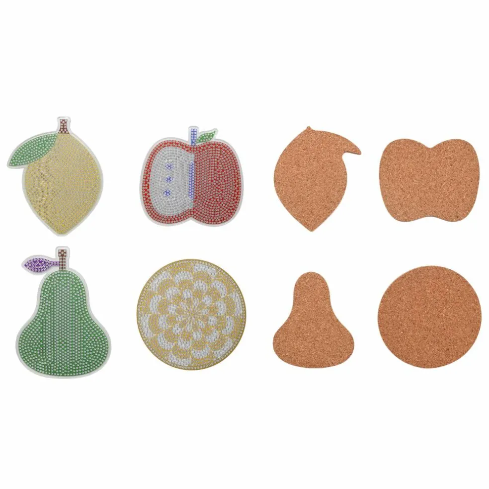 Jonathan Adler x Michaels Fruit Diamond Art Coaster Kit