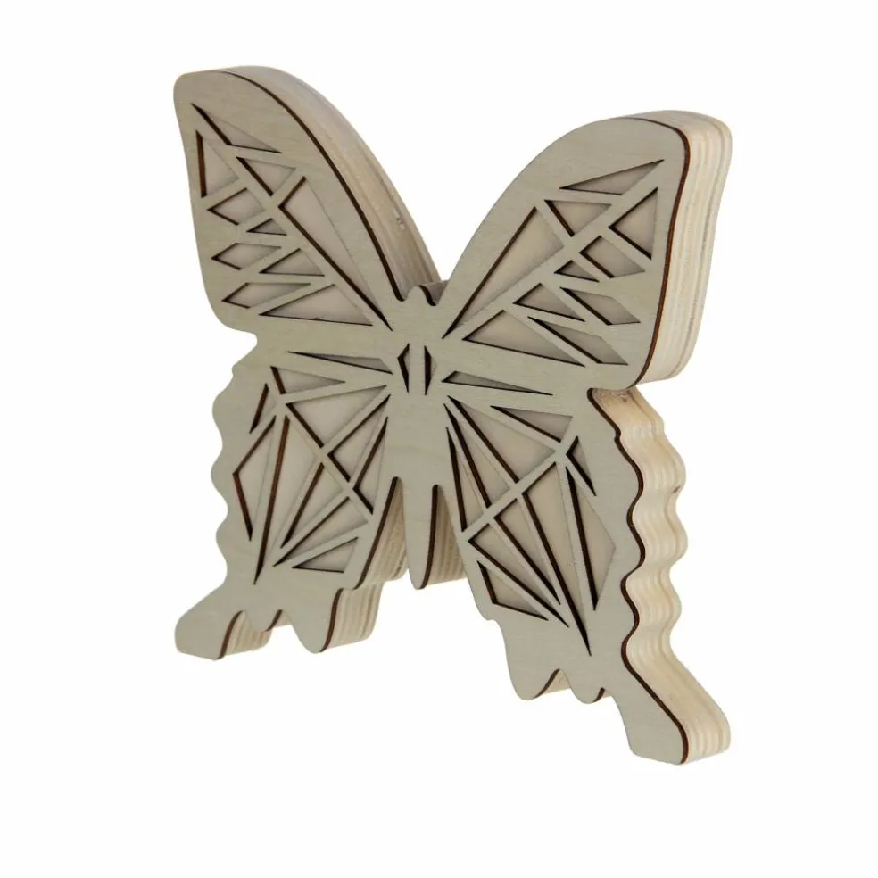 Jonathan Adler x Michaels 7.75" Geometric Butterfly DIY Wood Décor