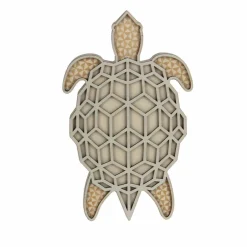 Jonathan Adler x Michaels 7.75" Geometric Turtle DIY Wood Décor