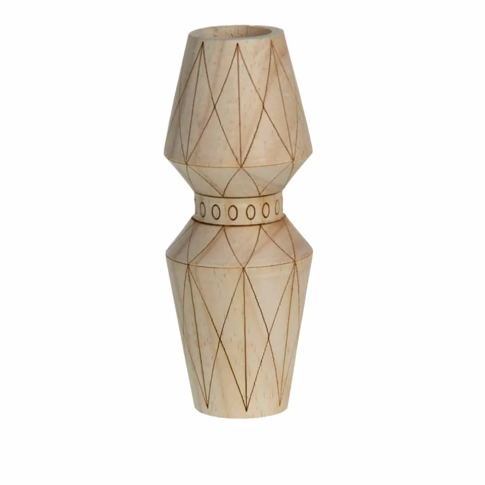 Jonathan Adler x Michaels 6.5" Geometric Harlequin DIY Tiered Pinewood Vase