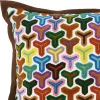 Jonathan Adler x Michaels 18" Geometric Beaded Embroidered Pillow by Ashland®