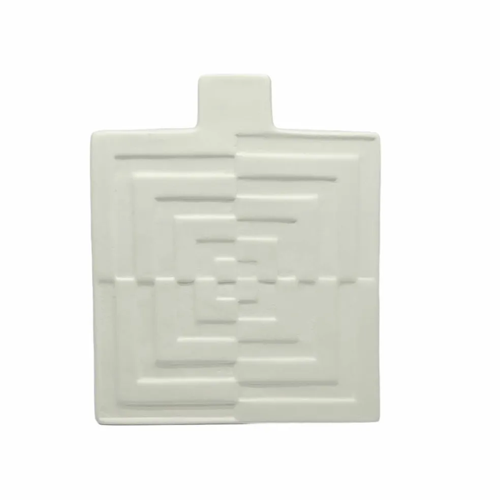 Jonathan Adler x Michaels 7.5" Geometric DIY Square Ceramic Vase