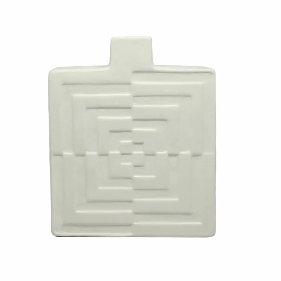 Jonathan Adler x Michaels 7.5" Geometric DIY Square Ceramic Vase