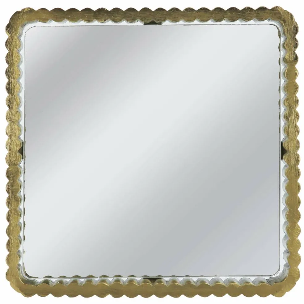 Jonathan Adler x Michaels 11.75" Gold Metal Tabletop Mirror Tray