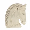 Jonathan Adler x Michaels 5.75" Greek Horse DIY LED Wood Décor