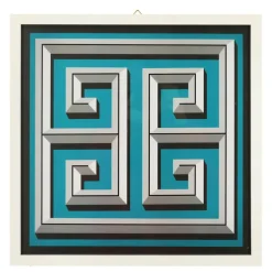 Jonathan Adler x Michaels 14.5" Greek Key Wall Art