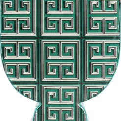 Jonathan Adler x Michaels 10" Green Greek Key Ceramic Vase