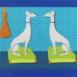 Jonathan Adler x Michaels 22.5" Greyhound Dog Pair Wall Art