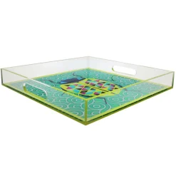 Jonathan Adler x Michaels 10.5" Green Beetle Art Plastic Tray