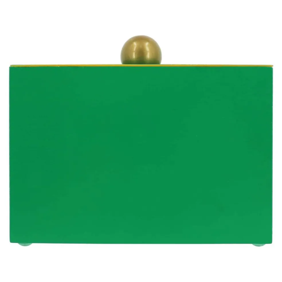 Jonathan Adler x Michaels 6" Green Tabletop Box with Lid