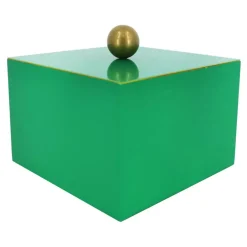 Jonathan Adler x Michaels 6" Green Tabletop Box with Lid