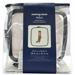 Jonathan Adler x Michaels Ice Cream Cone Bead Embroidery Kit