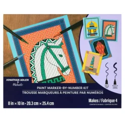 Jonathan Adler x Michaels Icons Paint Marker-By-Number Kit